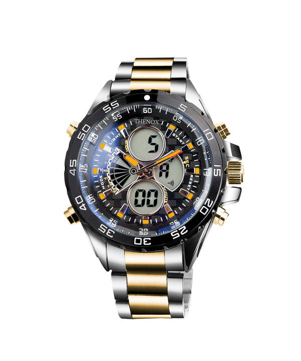 Master blue acero oro 01