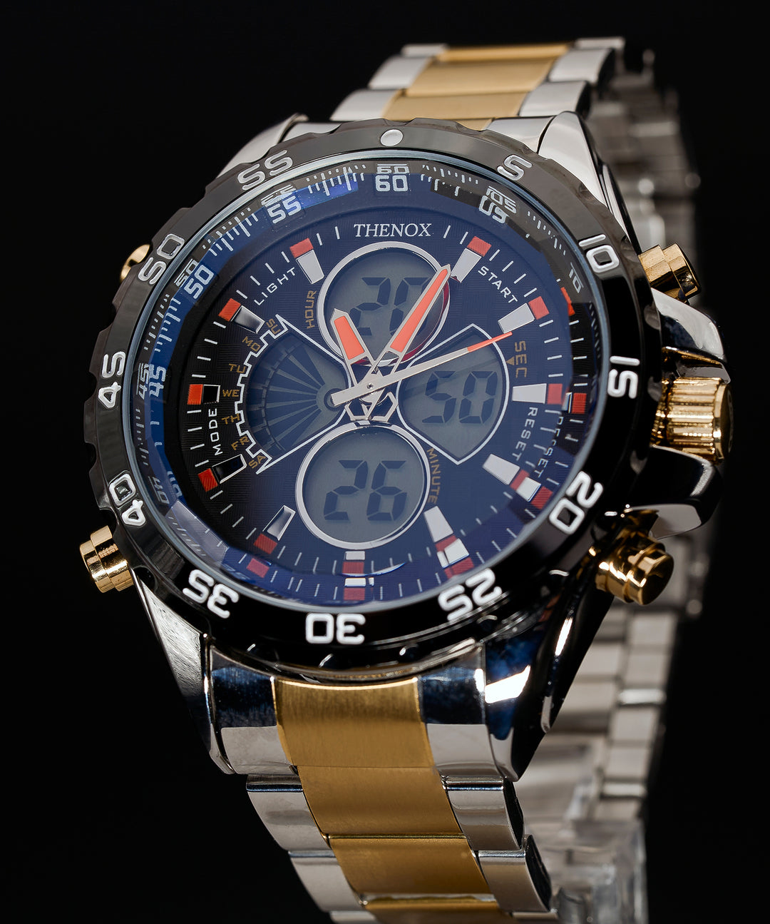 Master Blue Acero y Oro